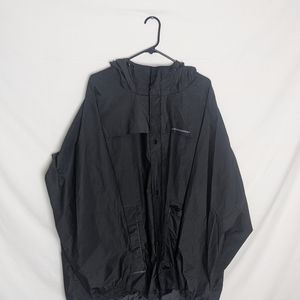 32° degrees rain jacket nylon rubber rain poncho style rain jacket